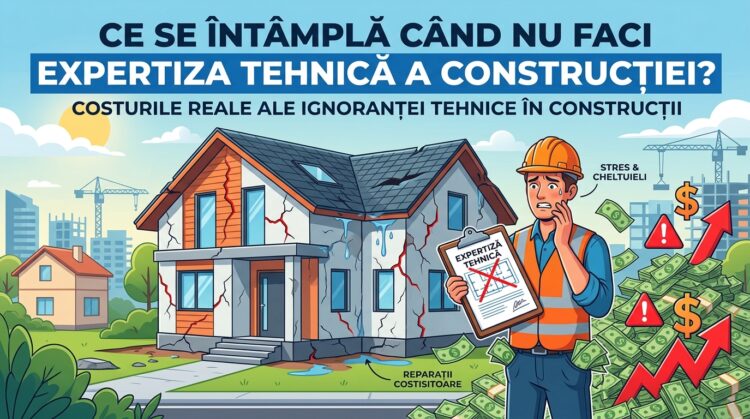 Ce se întâmplă când NU faci expertiza tehnică a construcției – costurile reale ale ignoranței tehnice