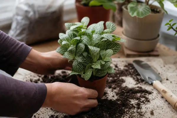 Fittonia albivenis – de la plantare la întreținerea de zi cu zi