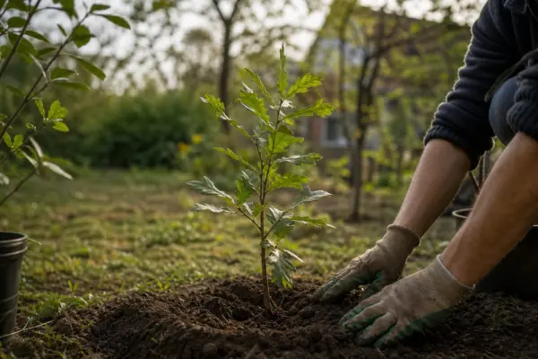 Stejar (Quercus robur) – plantare, udare și întreținere