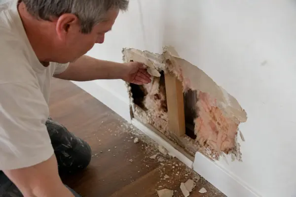 Cum repari o placă de rigips deteriorată de apă