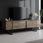 Comoda TV 180 X 30 X 50 Luxe - Walnut Black