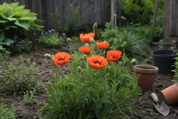 Mac de grădină (Papaver orientale) – plantare, udare și întreținere