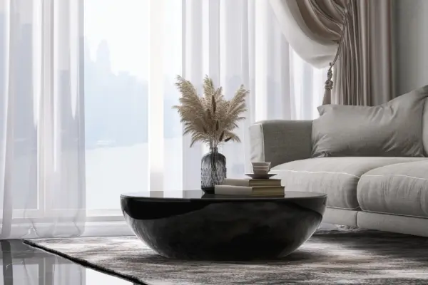 Perdele și draperii pentru living: combinații care pun camera în valoare